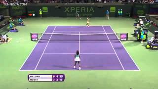 Serena Williams  4 quotLETquot in a row [upl. by Yriek]