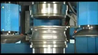 wheel flow formingspinning machines  Global Metal Spinning Solutions  DENN USA Metal Forming [upl. by Sarita72]