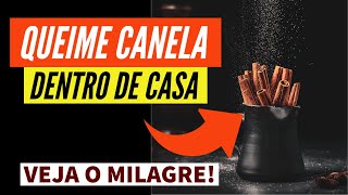 O QUE ACONTECE QUANDO QUEIMA CANELA EM CASA [upl. by Lettie294]