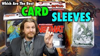 Card Sleeves Reviewed DragonShield Art Matte KMC Neo Enksy for Magic The Gathering Pokemon TCG [upl. by Aicatan]