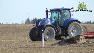 Springtime Tasks  Harrows amp Rollers [upl. by Orson522]