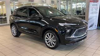 Black 2024 Buick Encore GX Avenir Review Calgary Alberta  Wolfe Calgary [upl. by Malcolm]