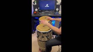 Manoteos Acentuados 🔥🔥🪘 Dos Congas ►Pepe Espinosa shorts congas percussion [upl. by Jeanna]