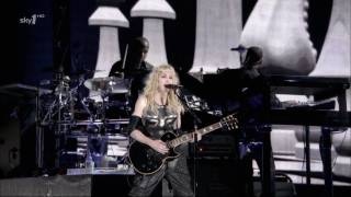 Madonna  Hung up with Pantera quotA New Levelquot riffs  Sticky amp Sweet Tour 2009 Sky1 HD [upl. by Hartley798]