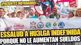 EsSalud Huelga nacional indefinida de sus trabajadores empezará el martes 21 de mayo [upl. by Noivaz]