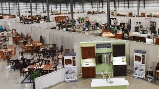 2018 Amish Furniture Expo  Northern Indiana Woodcrafters Association [upl. by Leasi]