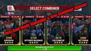 NEW RAID  GAME MODE TESTING 3 OF 4  TRANSFORMERS EARTH WARS TFEW [upl. by Ignatz]