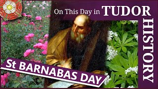 June 11  St Barnabas Day and garlands [upl. by Xineohp674]