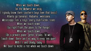 TI Touchdown Ft Eminem Lyrics On Screen [upl. by Pincas]