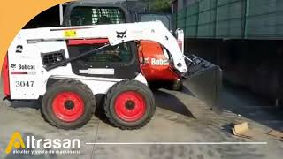 MINICARGADORA 25T BOBCAT S 450 Nº 3047 [upl. by Coney535]