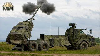 Archer Artillery System Swedish 155mm SelfPropelled Gun [upl. by Yna]