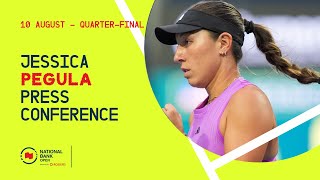 PRESS CONFERENCE  JESSICA PEGULA  QUARTERFINAL  NBO24 [upl. by Cuda]