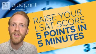 How to Increase Your LSAT Score by 5 Points in 5 Minutes [upl. by Harley]