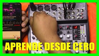 REVIEW MESA de MEZCLAS  XENYX 1202FX BEHRINGER  CONECTAR MIXER A CELULAR O LAPTOP [upl. by Lanna280]