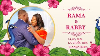 LA CÉLÉBRATION DES FIANÇAILLES DE RAMA ET RABBY  MARIAGE CONGOLAIS [upl. by Neirda908]