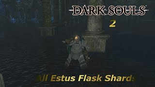 Dark Souls 2All Estus Flask ShardsAlle Estus Flakon Scherben [upl. by Sacha732]