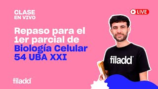 Clase en vivo repaso para el parcial de Biología Celular CBC Filadd [upl. by Haikan]