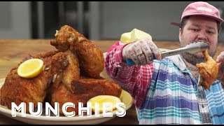 How To Make Flourless Fried Chicken with Matty Matheson [upl. by Jonina819]