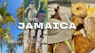 JAMAICA TRAVEL VLOG  RIU OCHO RIOS  CATAMARAN  BAMBOO RAFTING  WHITE RIVER TUBING AND MORE [upl. by Covell]