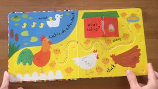 Babys very first touchy feely Farm Play book  Usborne [upl. by Dulcinea]