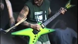 Pantera  Phil plays Raining Blood and Black Magic by Slayer  Hultsfred Sweden 1995 [upl. by Einahpats653]