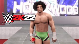 WWE 2K22  Carlito Entrance Signature amp Finisher [upl. by Ralleigh165]