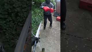 Boxing Gloves vs Dual Longswords  Boxing Gloves Defence Only 2 drill ◇ game [upl. by Nilesoj]