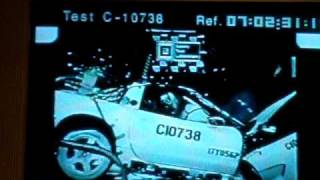 Chevrolet Corvette C5 crash test [upl. by Ilbert]