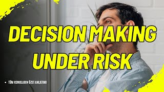 Mastering Decision Making Under Risk Strategies for Success [upl. by Bijan629]