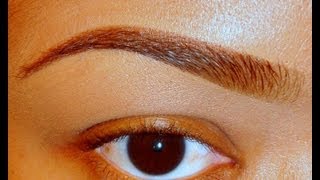 Eyebrow Routine How To Arch and Fill In Eyebrows [upl. by Gnihc332]