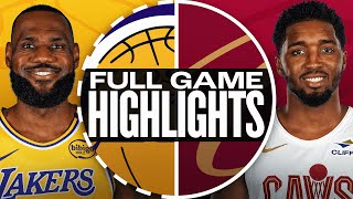 LAKERS at CAVALIERS  FULL GAME HIGHLIGHTS  October 30 2024 [upl. by Pace906]