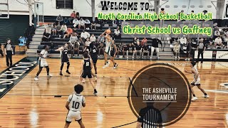 Christ School White vs Gaffney Black  The Asheville Classic 120923 NC High School Basketball [upl. by Pyle]