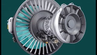 RollsRoyce UltraFan technology 3 shaft geared turbofan variable pitch fan jet engine [upl. by Chee]