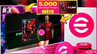 Como ganhar eFootball Points GRÁTIS no Efootball 2024 [upl. by Ydnew]