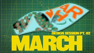 DESIGN A MODERN CALENDAR WITH ME March [upl. by Arlynne]