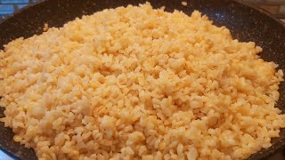 Рассыпчатый Булгур на гарнир  Как Вкусно и Быстро приготовить булгур Bulgur recipe [upl. by Yeaton]