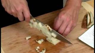 Cooking Tips  How to Dice Russet Potatoes [upl. by Alicsirp695]