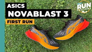 Asics Novablast 3 First Run Review Two runners test one of the most exciting shoes of 2022 [upl. by Guenna]