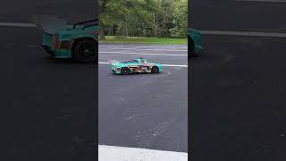 ARRMA Infraction 3S Narrowly Escapes Curb During Epic 4WD Drift [upl. by Tennes]