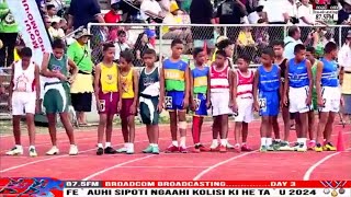 🇹🇴 Day 3 97th Annual InterCollegiate Athletics Competition Kingdom of Tonga 2024 [upl. by Modern299]