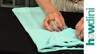 How to fold a tshirt [upl. by Hagood]