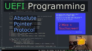 Absolute Pointer Protocol amp Touchscreen  UEFI Dev in C [upl. by Snej]