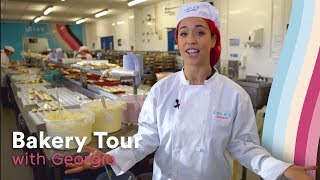 Lola’s Cupcakes Bakery tour with Georgia’s Cakes [upl. by Vial983]