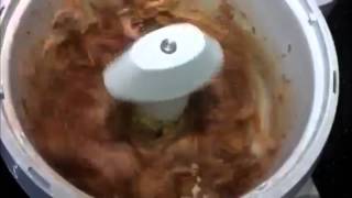 Shredding Pork in a Bosch Mixer [upl. by Ibrad]