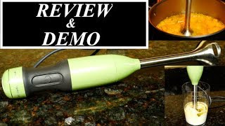 KitchenAid 2Speed Hand Blender Review and Demo [upl. by Suivart197]