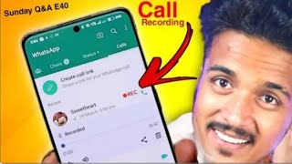 Whatsapp call record kaise kare 2023  How to record whatsapp call  whatsapp call recording app [upl. by Peisch93]