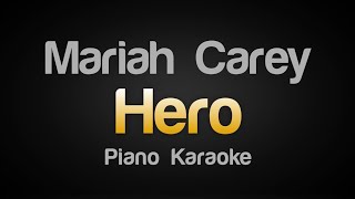 Mariah Carey  Hero Karaoke Version [upl. by Verene]