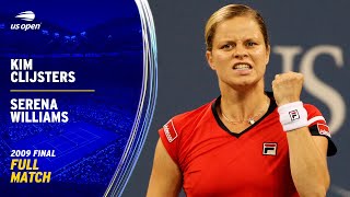 Kim Clijsters vs Serena Williams Full Match  2009 US Open Final [upl. by Shiff]