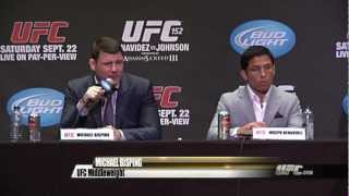 UFC 152 OnSale Presser Highlights [upl. by Assiluj591]