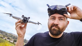 DJI MINI 3 PRO  Fly With The Goggles amp Motion Controller [upl. by Dihsar975]